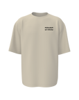Heavy Oversized Tee Sand Basic